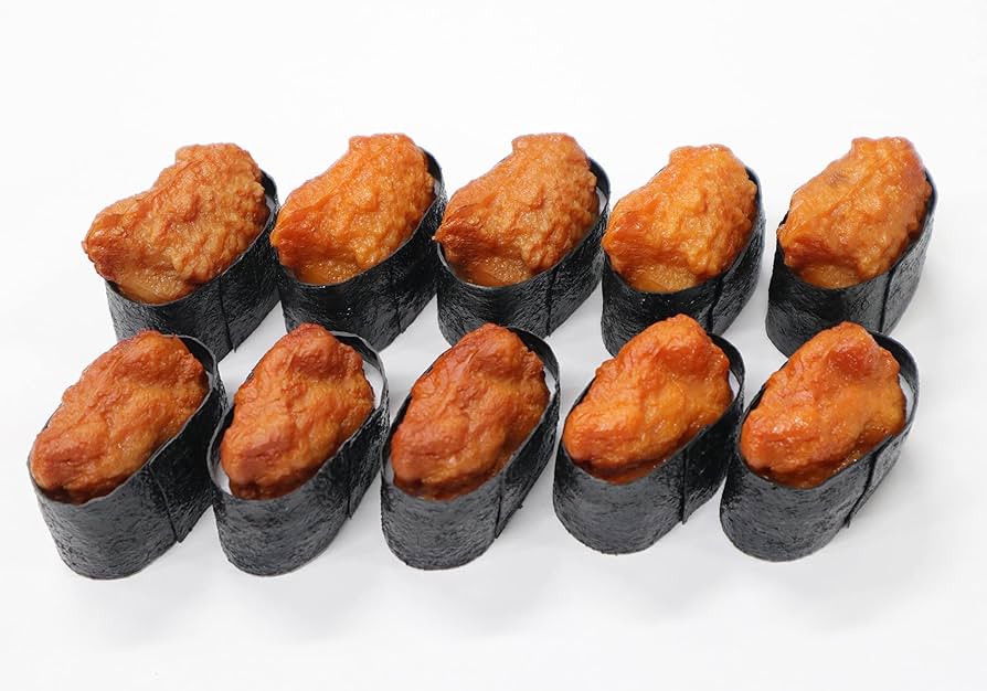 Amazon.co.jp: 食品サンプル 寿司 からあげ（10貫セット